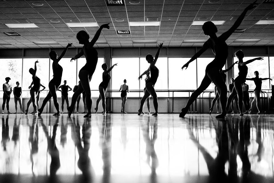 ballet silhouettes